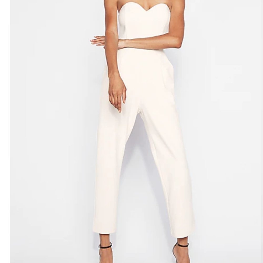 EXPRESS Strapless Jumpsuit